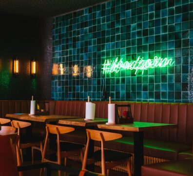 Restaurant banken als basis voor sfeer